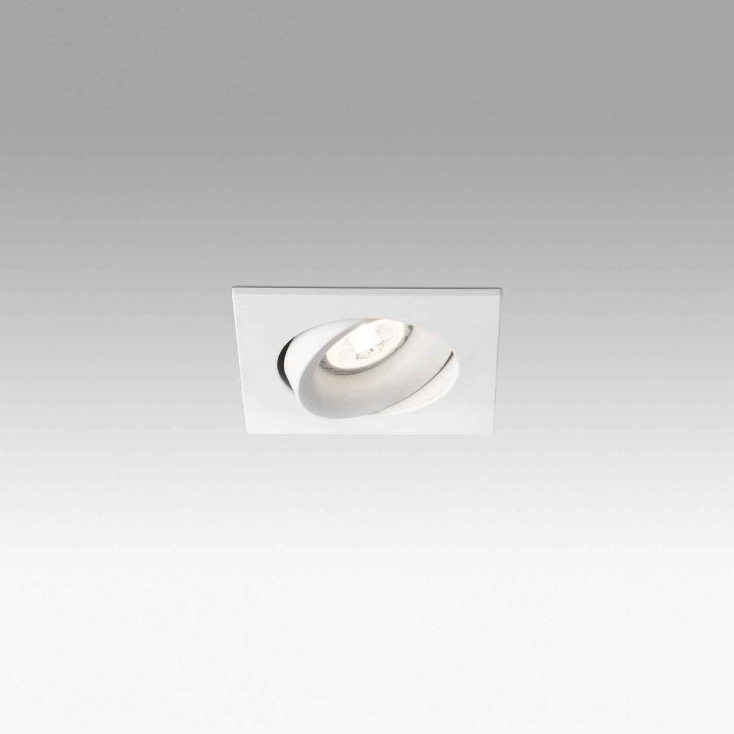 ARGON-1 - Spot encastrable orientable GU10 carré blanc-1