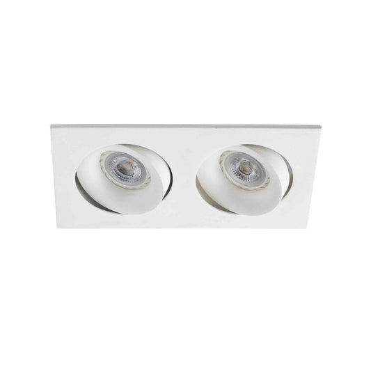 ARGON-2 - Spot encastrable orientable blanc pour ampoule GU10 220V-1