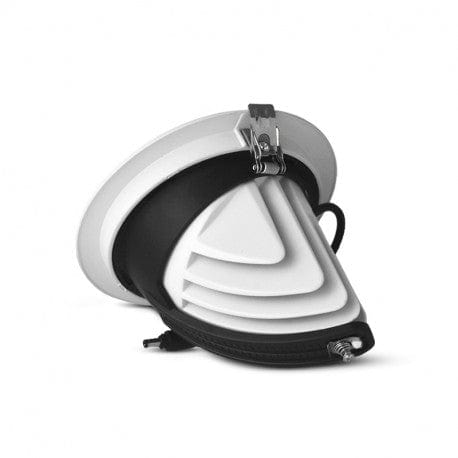 Spot encastrable LED 10W escargot rond éclairage chaud