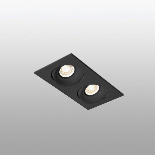 Spot encastrable Spot encastrable orientable ARGON-2 noir Faro