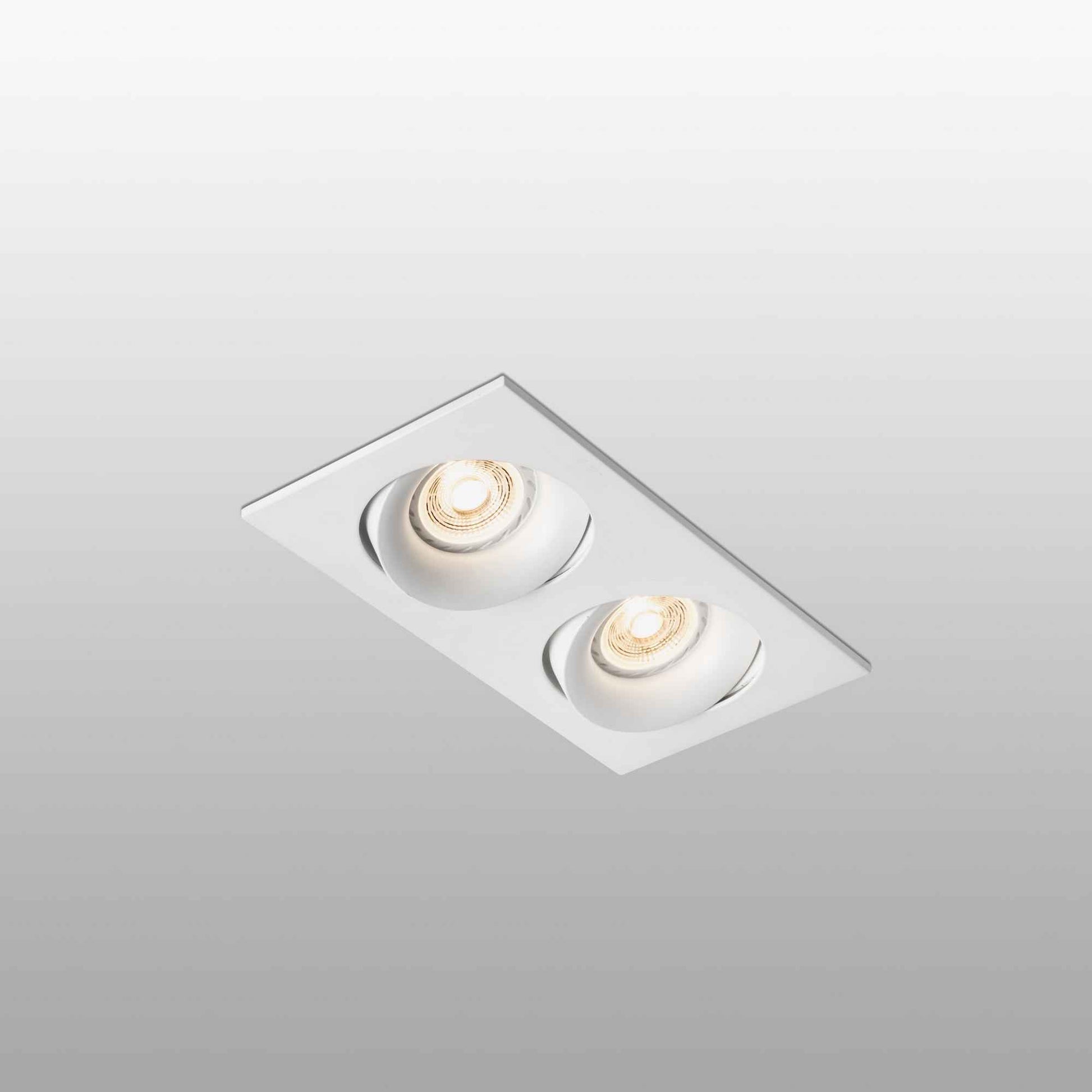 ARGON-2 - Spot encastrable orientable  blanc pour ampoule GU10 220V