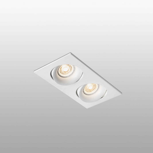 ARGON-2 - Spot encastrable orientable  blanc pour ampoule GU10 220V