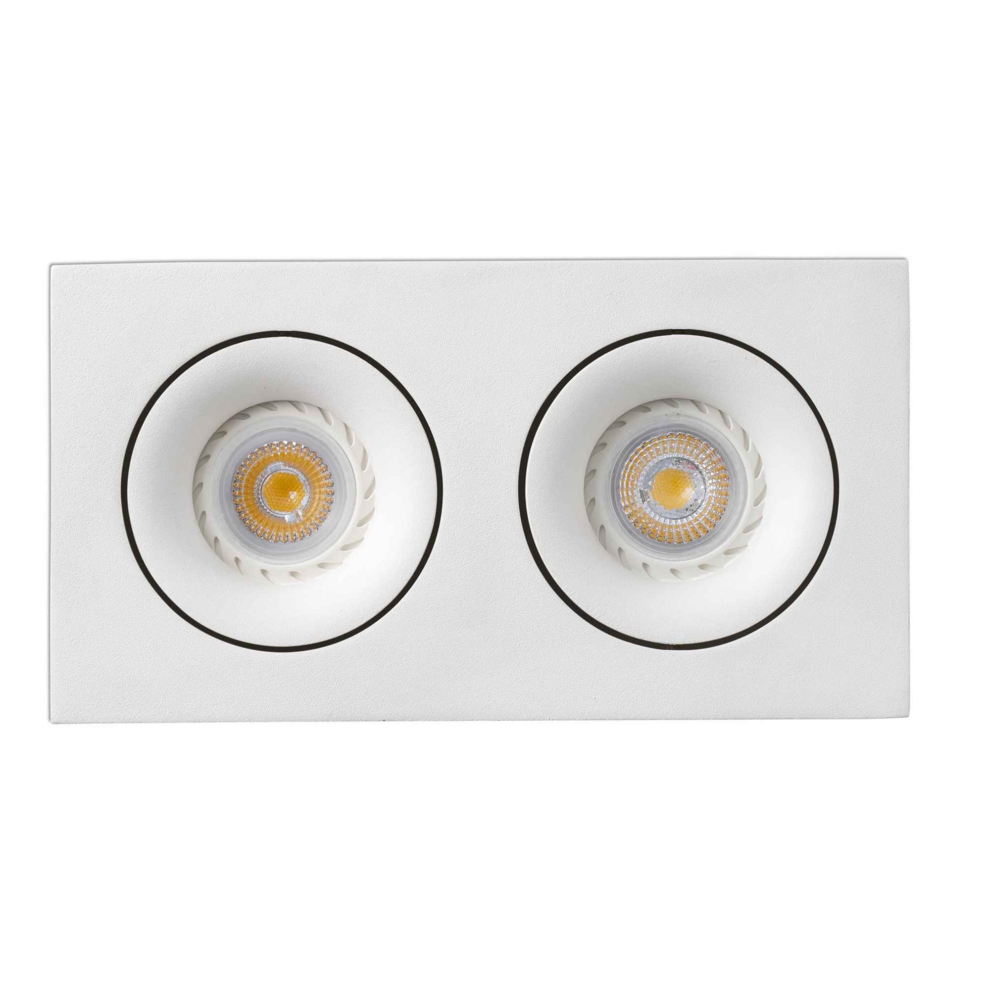 ARGON-2 - Spot encastrable orientable  blanc pour ampoule GU10 220V-2