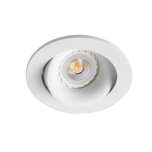 ARGON - Spot encastrable orientable  rond blanc