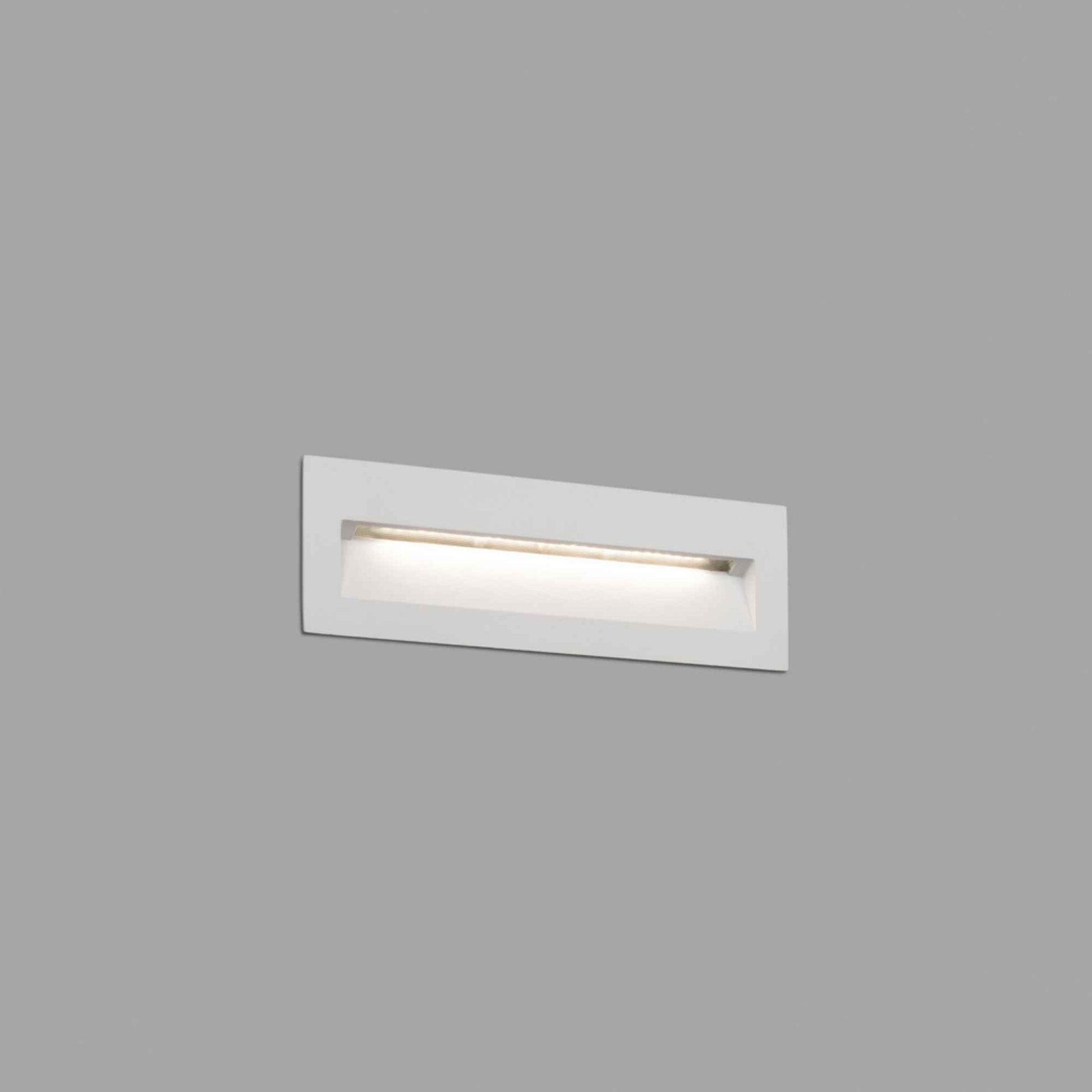 NAT - Applique extérieure encastrable LED 8W blanche lumispots