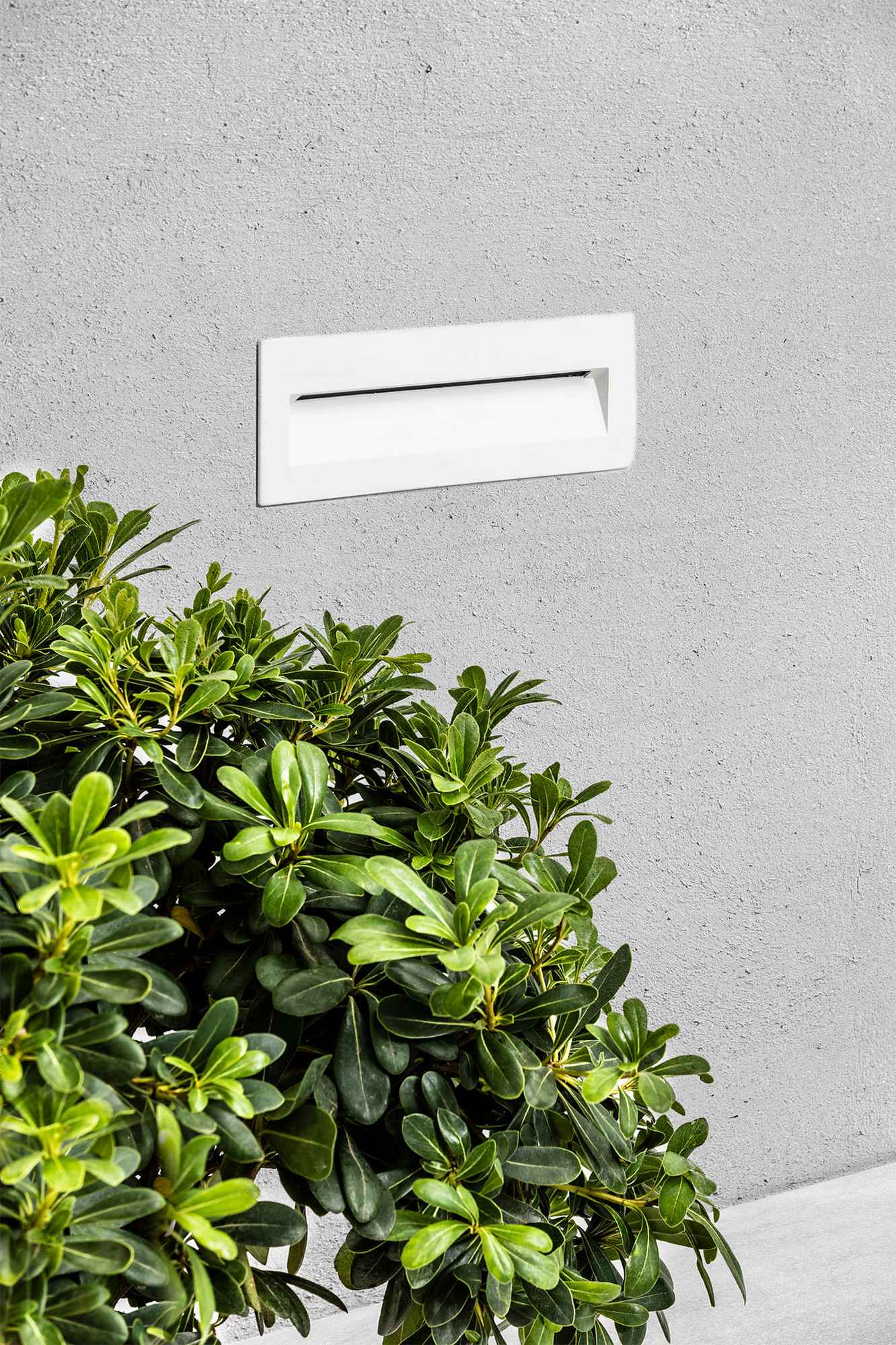NAT - Applique extérieure encastrable LED 8W blanche 70271 lumispots