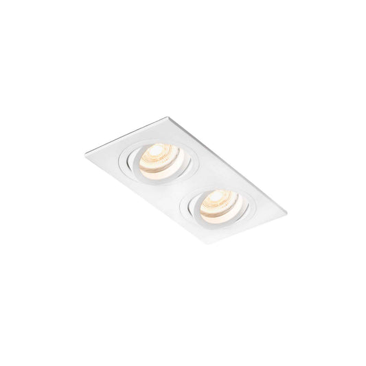 RADON-2 - Spot encastrable orientable  blanc