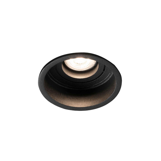 HYDE - Spot encastrable orientable  rond noir