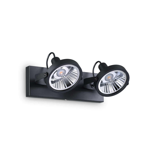 GLIM-2 - Spot à fixer GU10 ES111 noir 10W LED