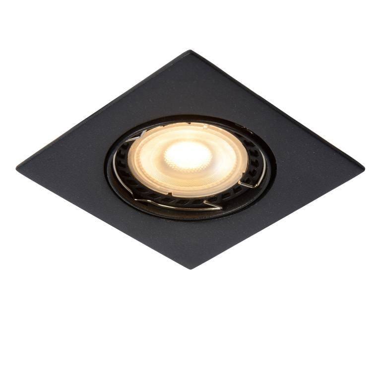 Spot encastrable Lot 3 spots encastrables LED FOCUS carré noir lumispots