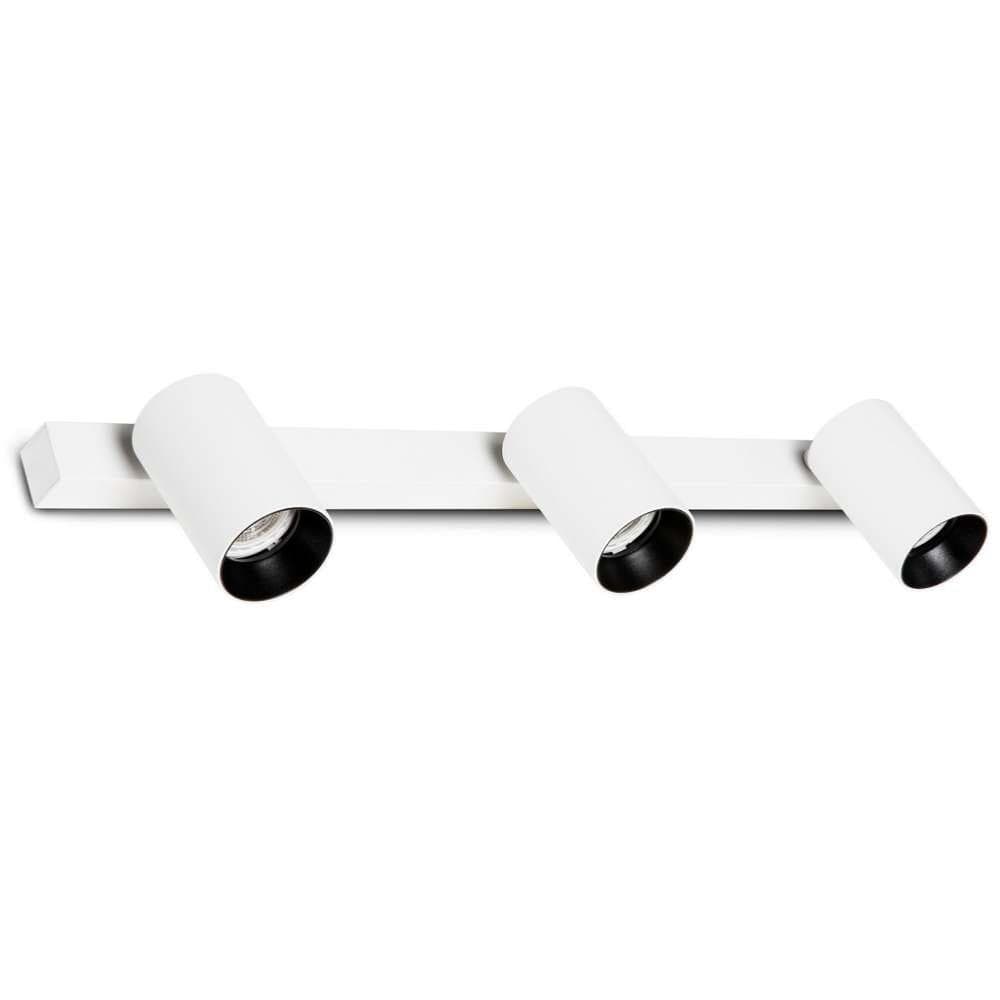STAN-3 - Rampe de spots orientables GU10 blanc