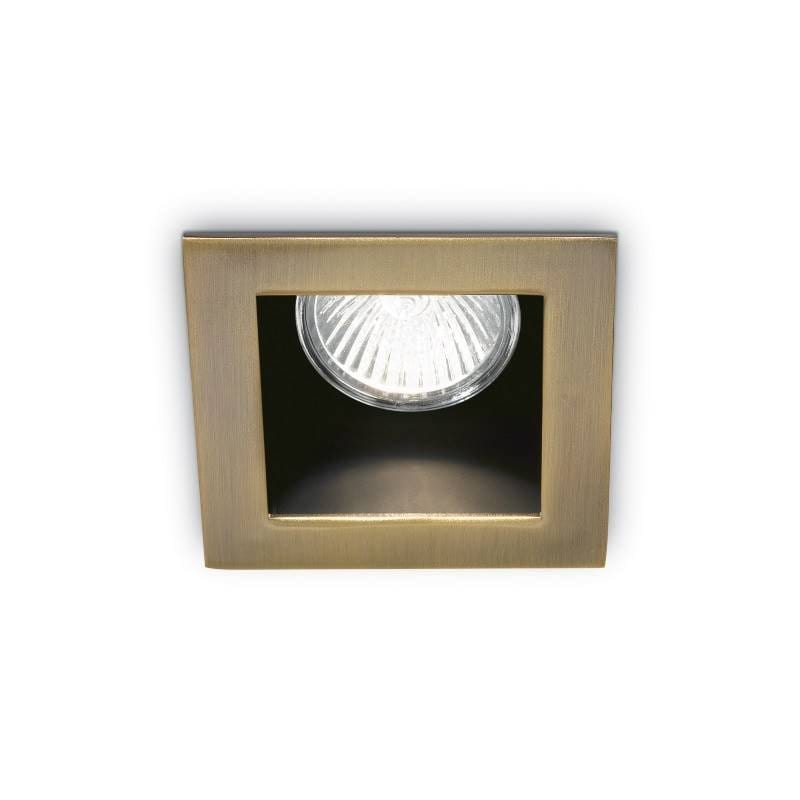Spot encastrable Spot encastrable basse luminance FUNKY bronze Idéal-lux