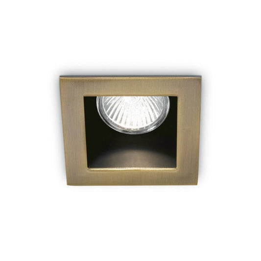 Spot encastrable Spot encastrable basse luminance FUNKY bronze Idéal-lux