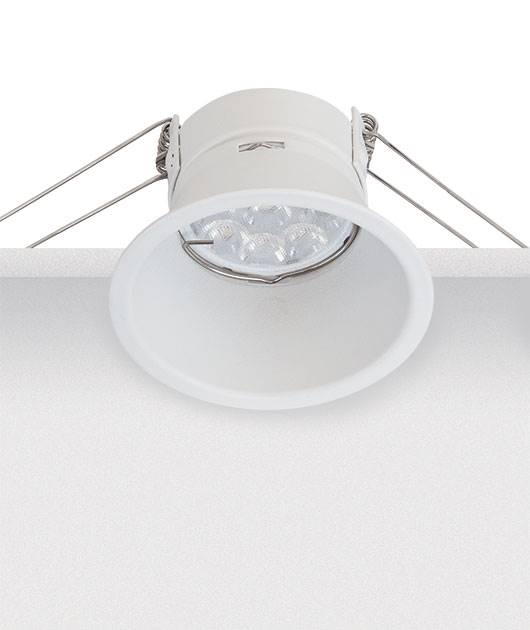Spot encastrable Spot encastrable blanc basse luminance blanc VEL7725 