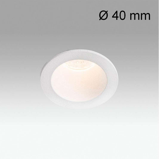 Spot encastrable petit diamètre Spot encastrable FOX LED 5W Ø 40 mm blanc