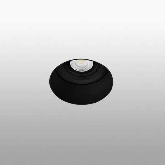 Spot encastrable Spot encastrable FRESH rond sans collerette noir