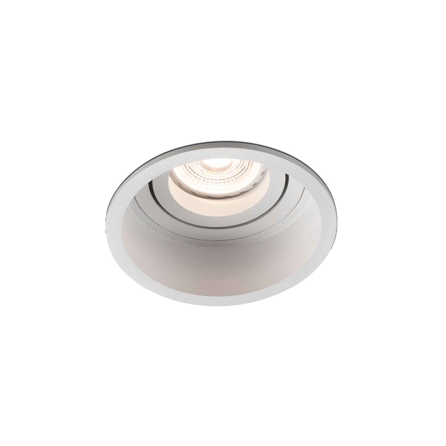 HYDE - Spot encastrable orientable  rond blanc