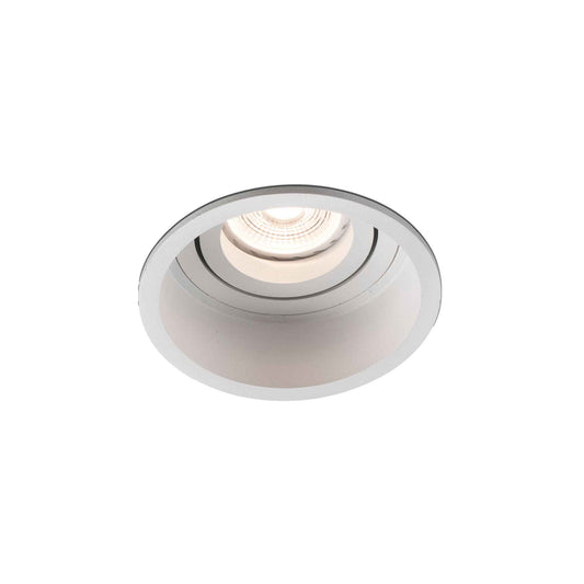 HYDE - Spot encastrable orientable  rond blanc