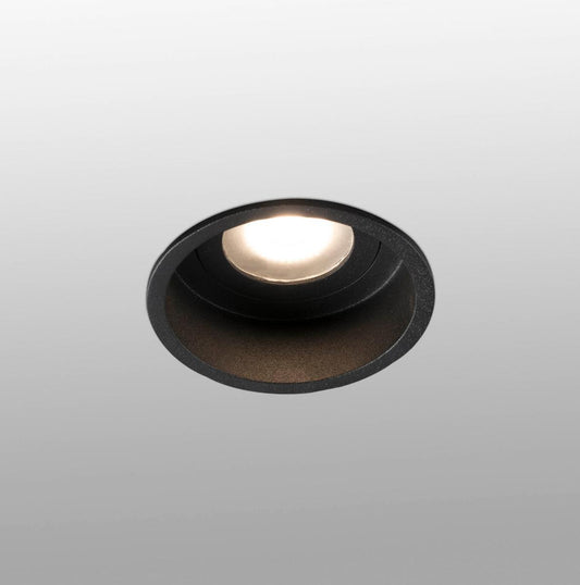 Spot encastrable Spot encastrable IP44 HYDE rond noir