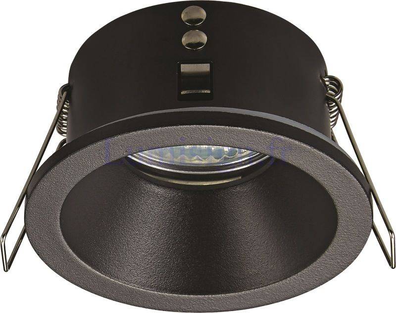 Spot encastrable Spot encastrable noir basse luminance Zambelis-S046 Ip65