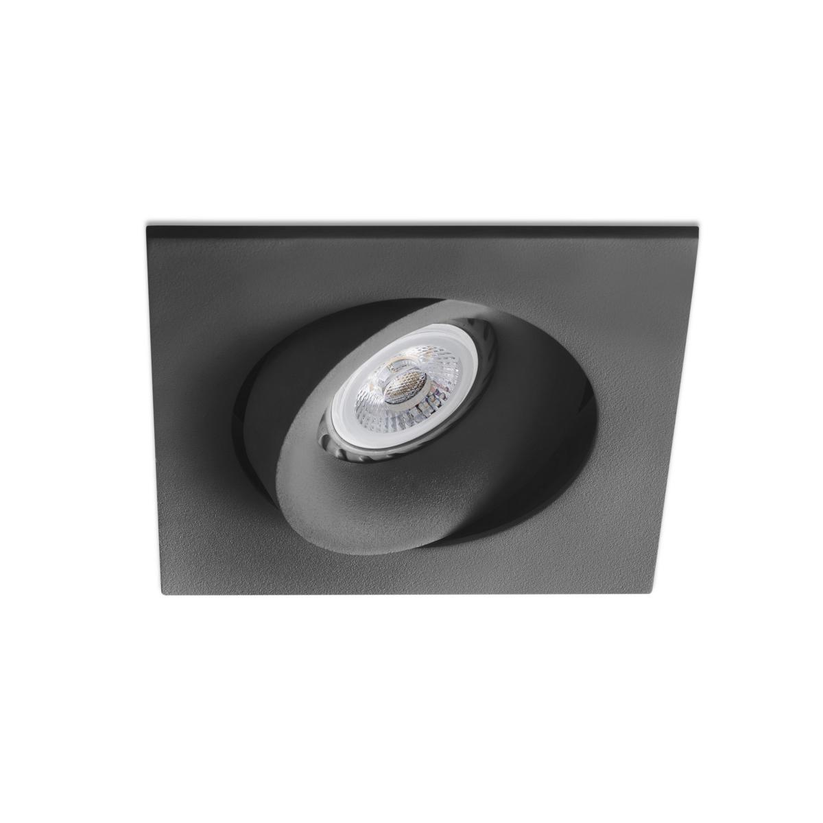 Spot encastrable Spot encastrable orientable ARGON-1 carré noir Faro