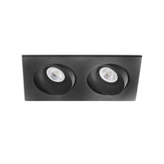 Spot encastrable Spot encastrable orientable ARGON-2 noir Faro