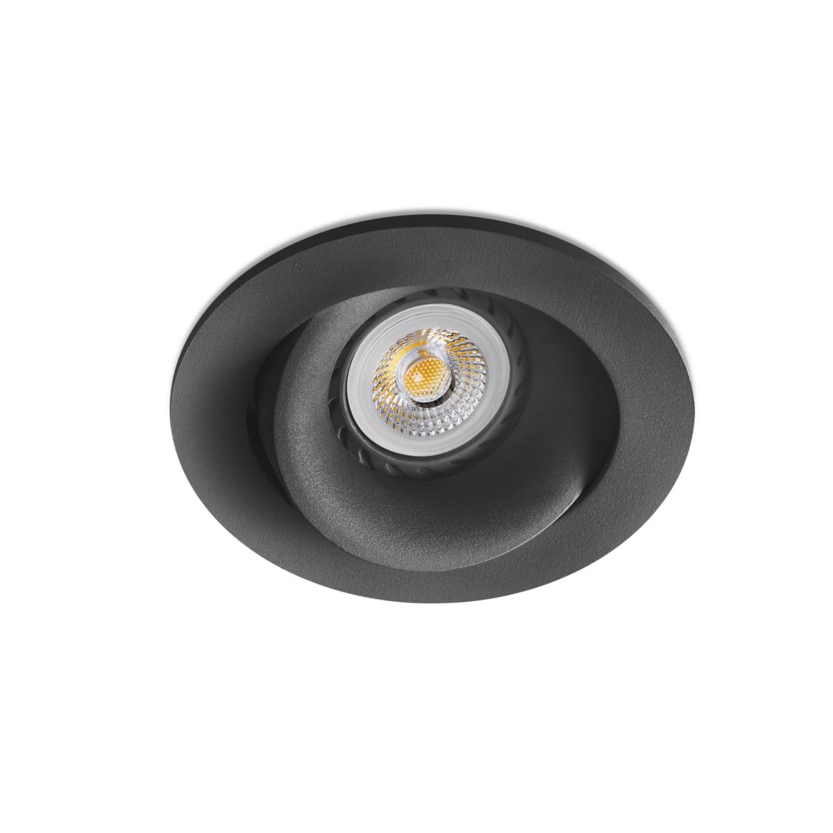 Spot encastrable Spot encastrable orientable ARGON rond noir Faro 