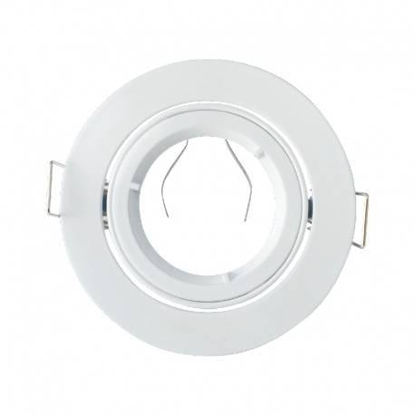 Spot encastrable Spot encastrable orientable blanc rond