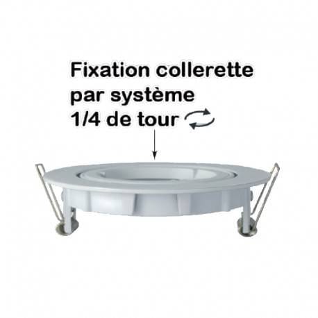 Spot encastrable Spot encastrable orientable blanc rond