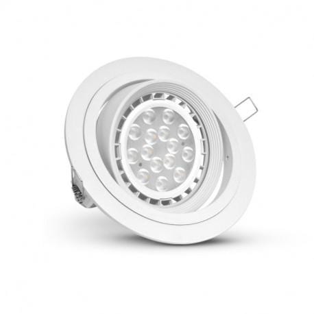 Spot encastrable Spot encastrable orientable GU10 ES111 blanc Ø 170 mm Miidex