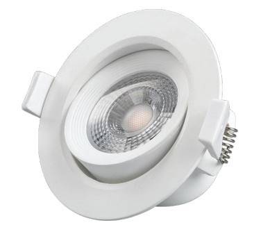 Spot encastrable Spot encastrable orientable LED COB 5W éclairage neutre Miidex