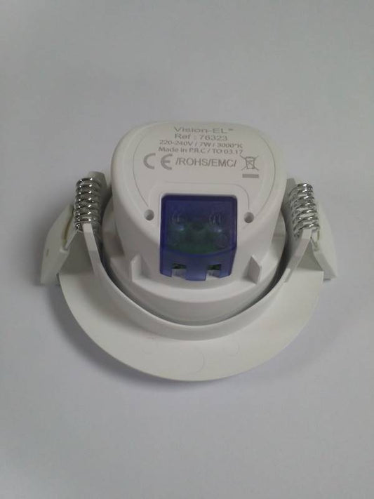 Spot encastrable Spot encastrable orientable LED COB 7W éclairage chaud Miidex