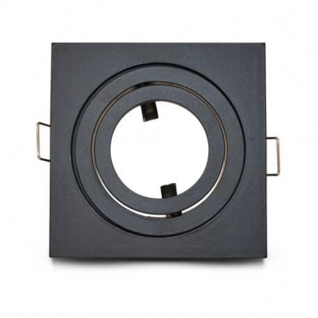 Spot encastrable Spot encastrable orientable noir carré Miidex