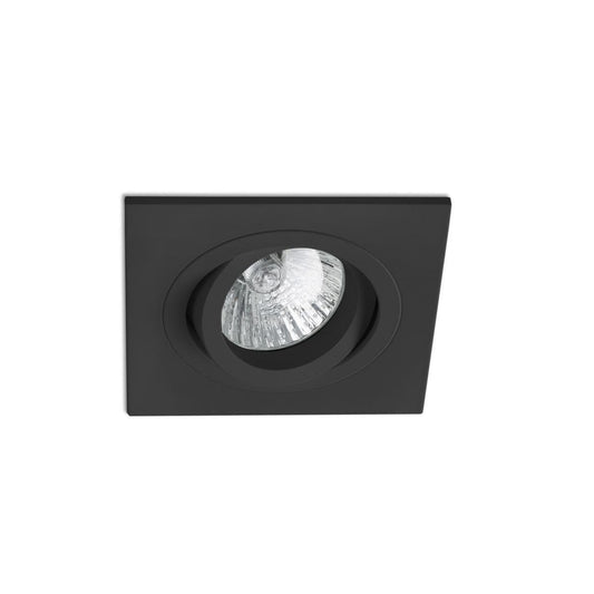 Spot encastrable Spot encastrable orientable RADON carré noir Faro