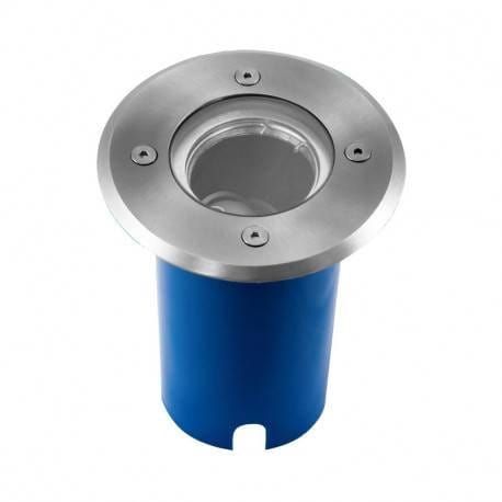 Spot sol Spot encastrable SOL Ø 120 mm - 12 volts ou 230 volts inox 316L Miidex