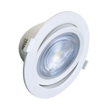 Spot encastrable Spot LED encastrable orientable blanc 18W éclairage chaud 