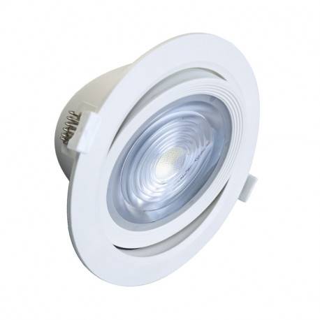 Spot LED 18W encastrable orientable blanc éclairage neutre