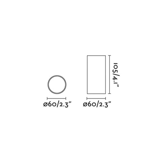 Spot en saillie Spot plafond en saillie STAN or satin Faro