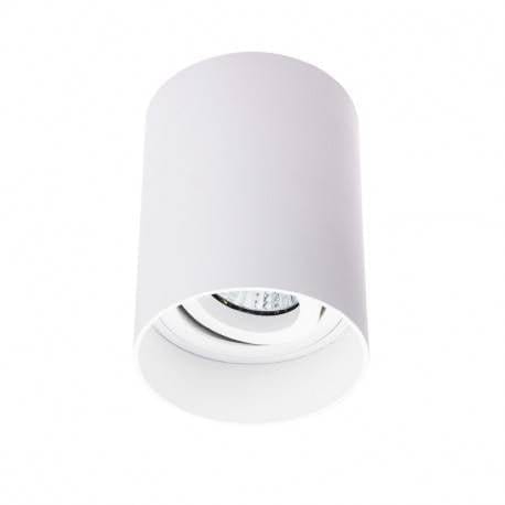 Spot en saillie Spot saillie rond blanc orientable GU10 basse luminance Miidex