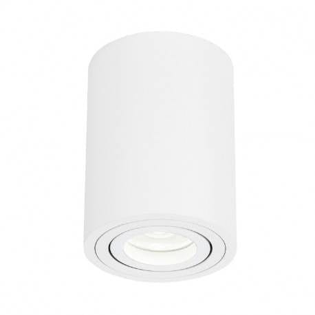 Spot en saillie Spot saillie rond blanc orientable GU10 Miidex