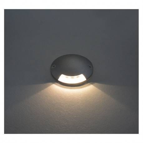 Spot sol Spot sol extérieur LED 12 volts rond 1 diffuseur en saillie Miidex