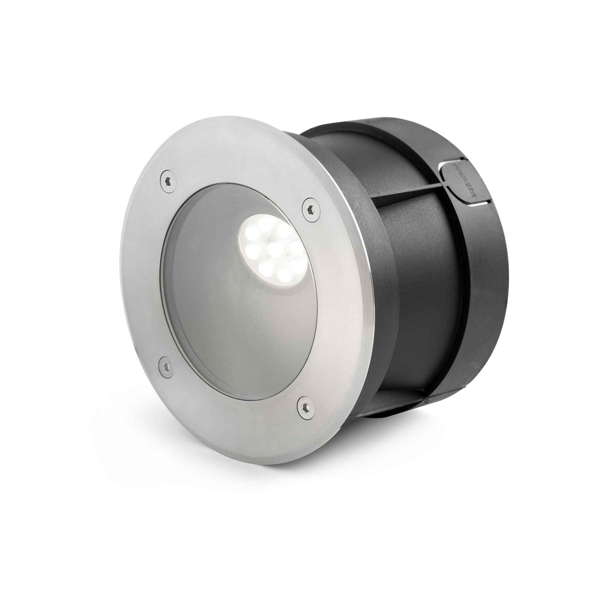 SALT - Spot sol extérieur inox LED 9W éclairage sur le côté